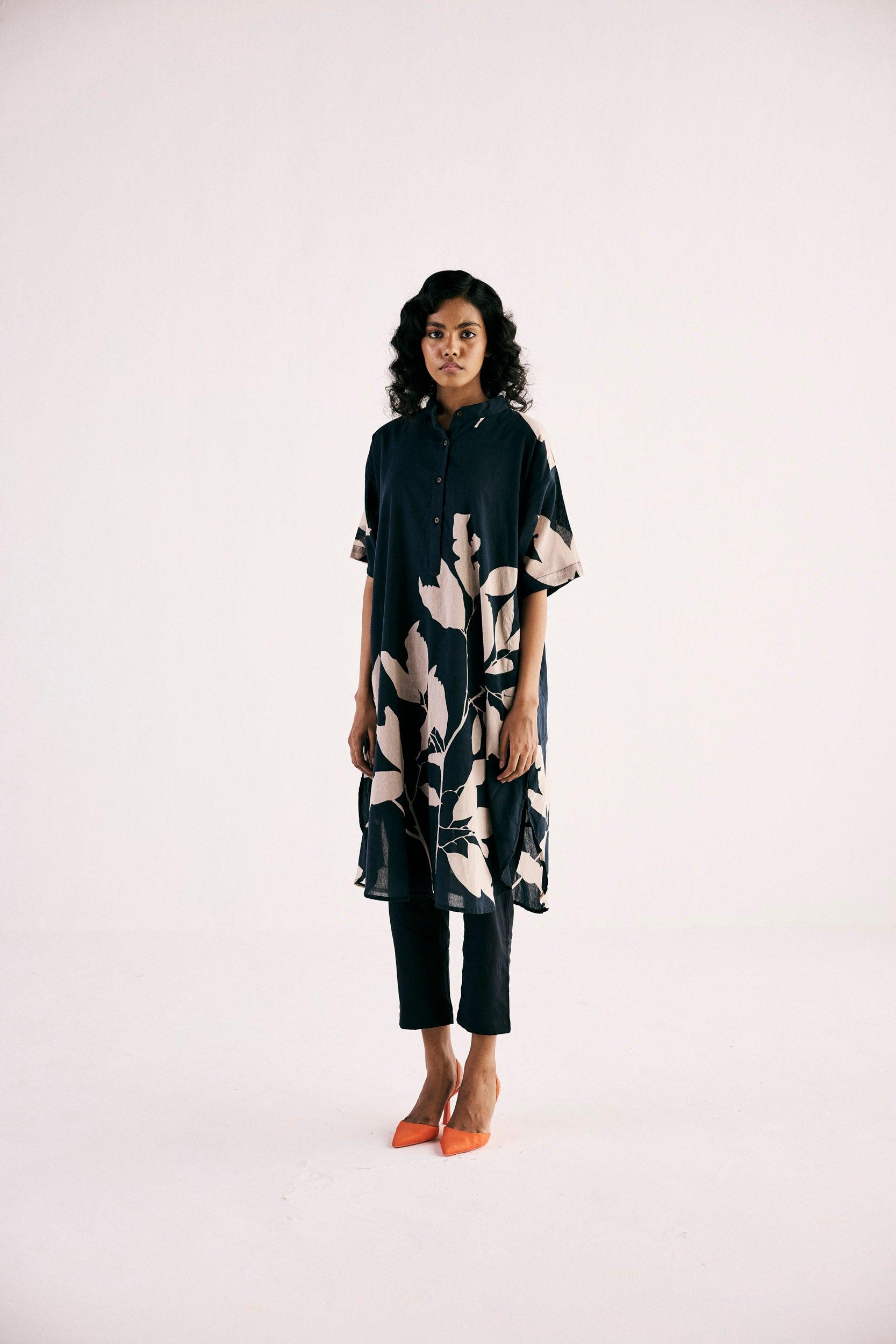 Onyx Kurta set - Khara Kapas