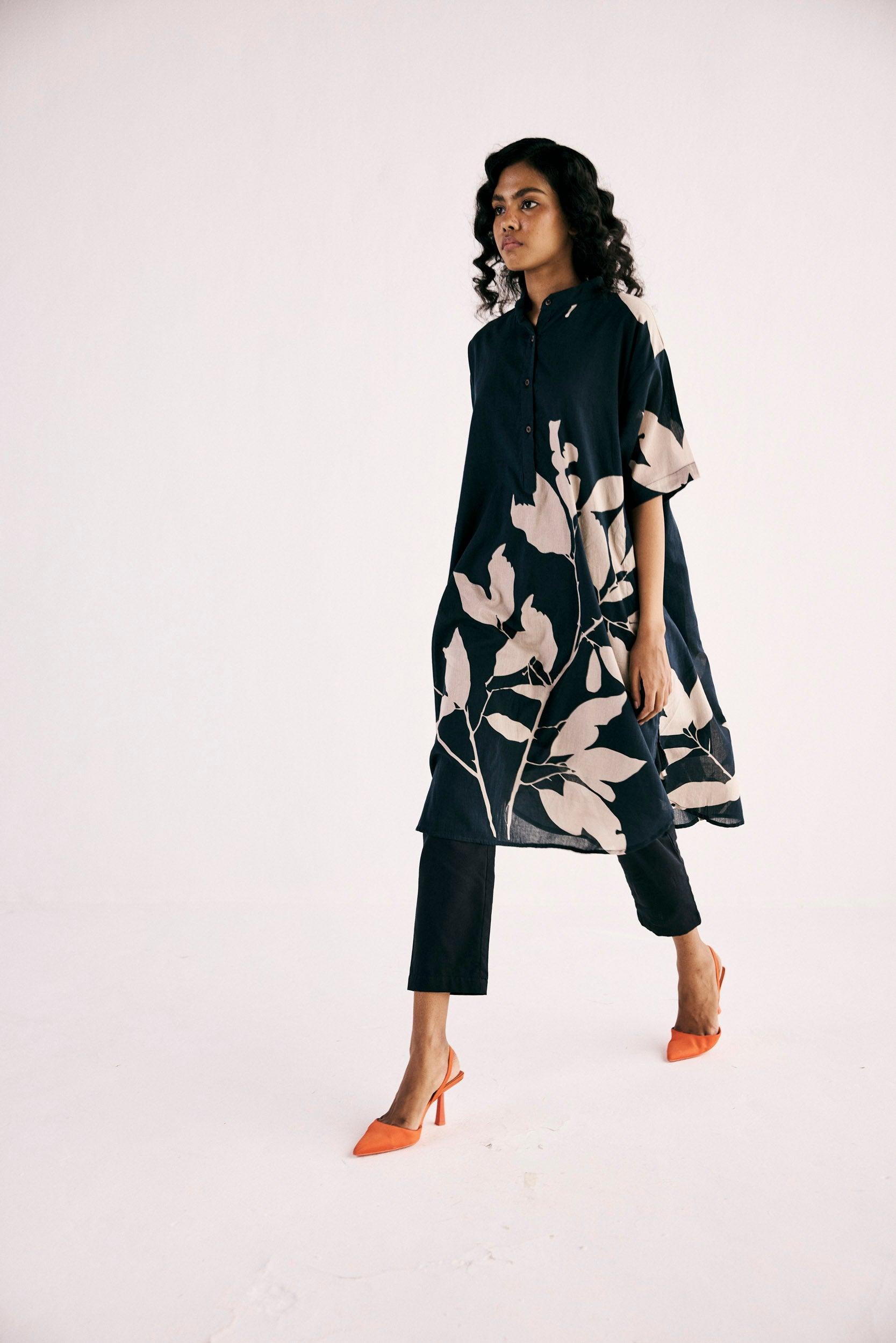 Onyx Kurta set - Khara Kapas