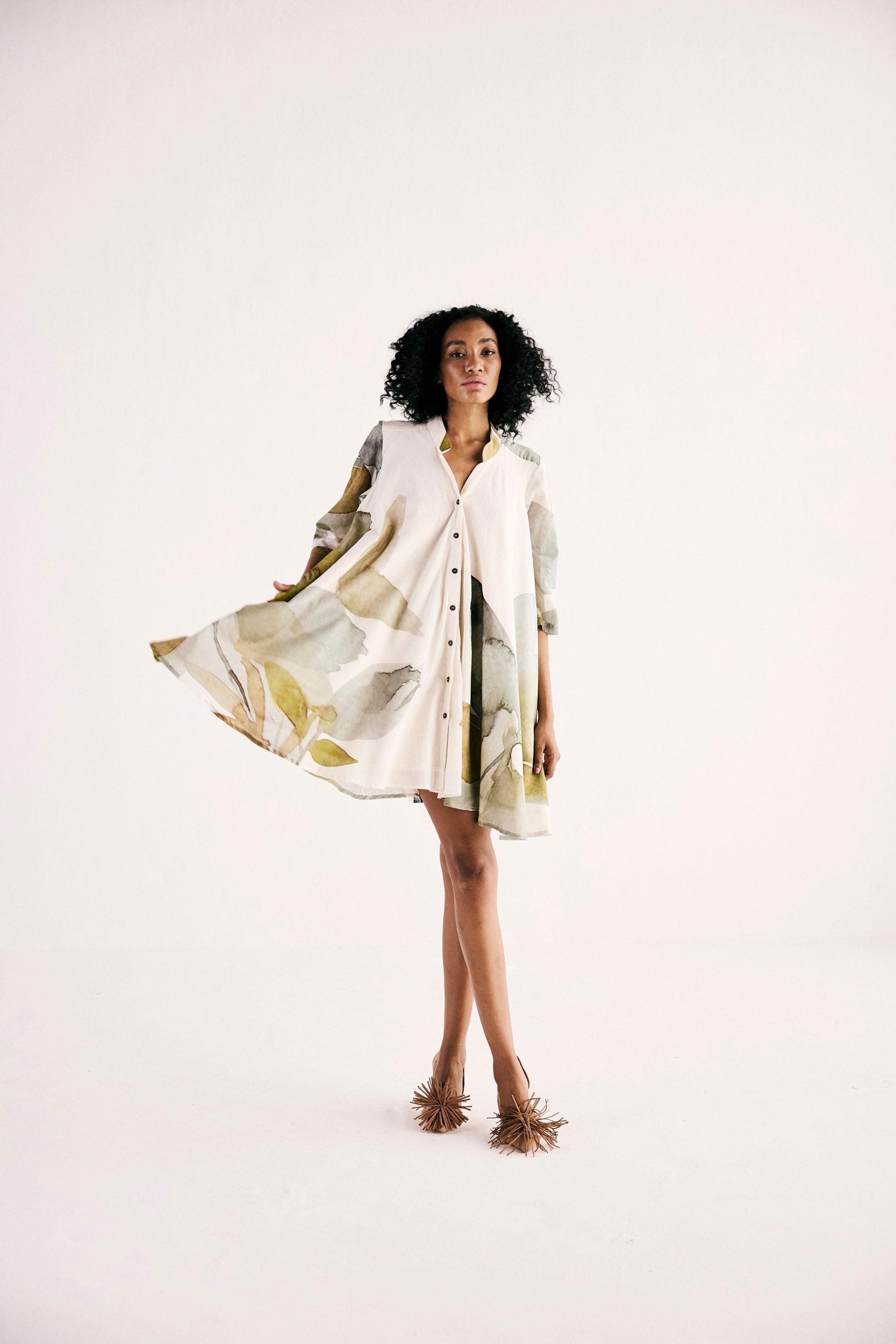 Jade Swing Dress - Khara Kapas