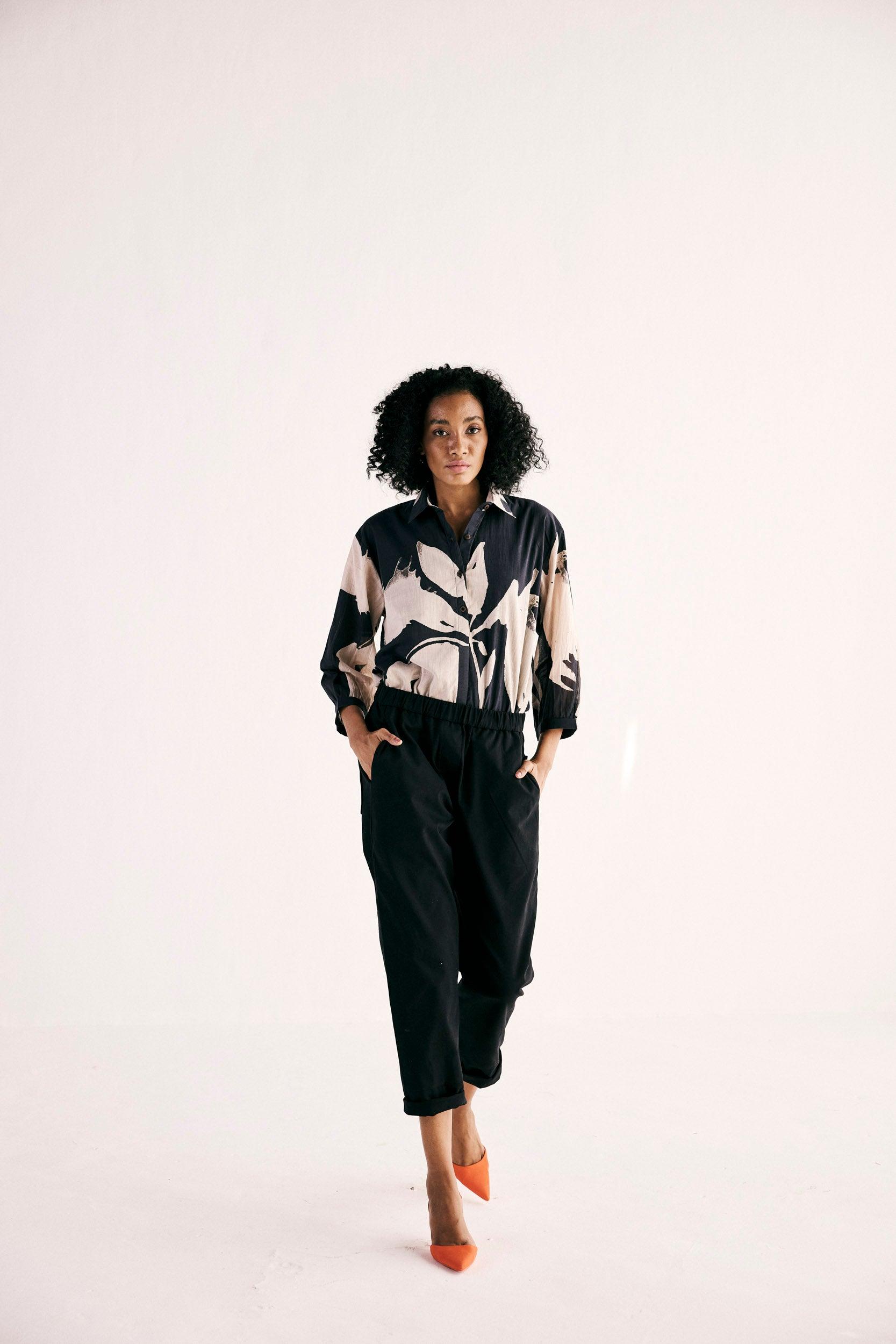 Ebony Trousers - Khara Kapas