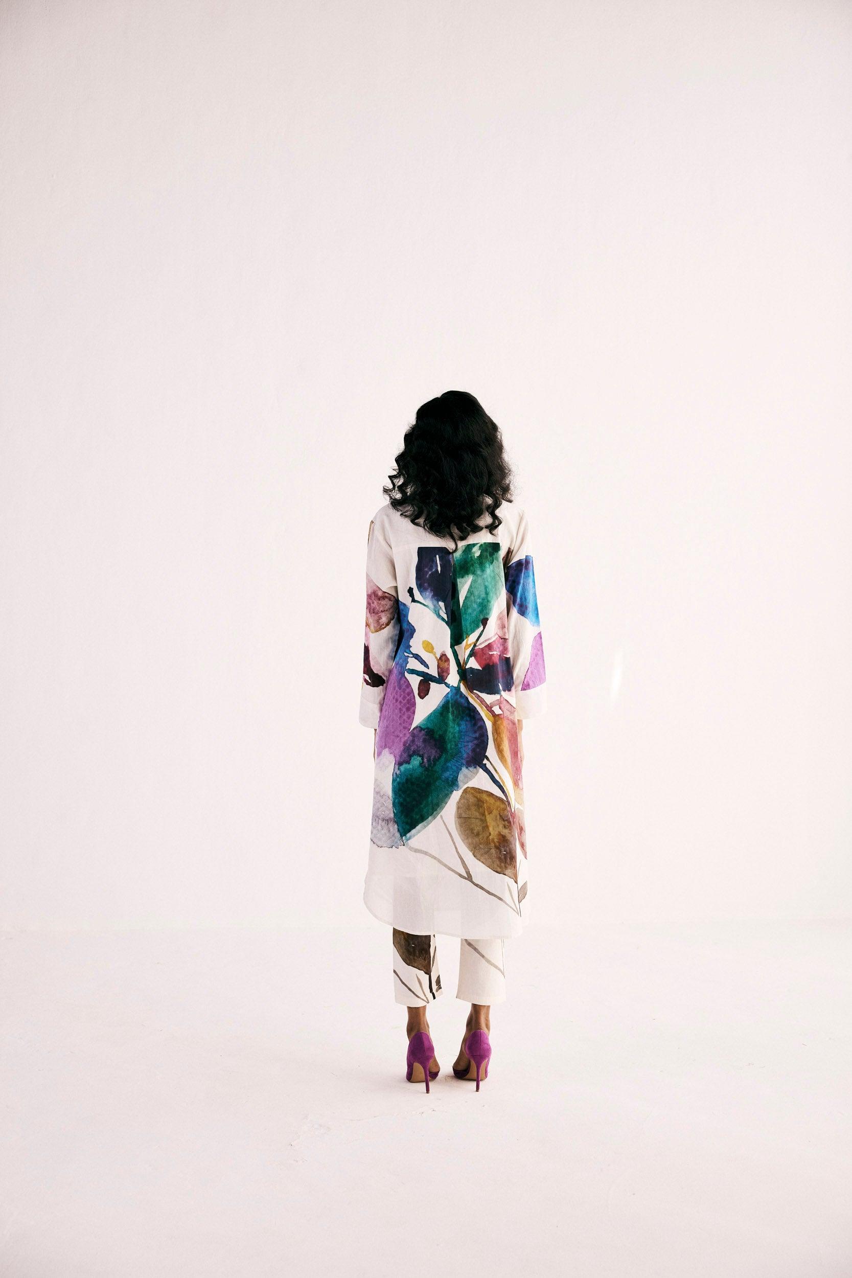 Sunset splash Kurta set - Khara Kapas