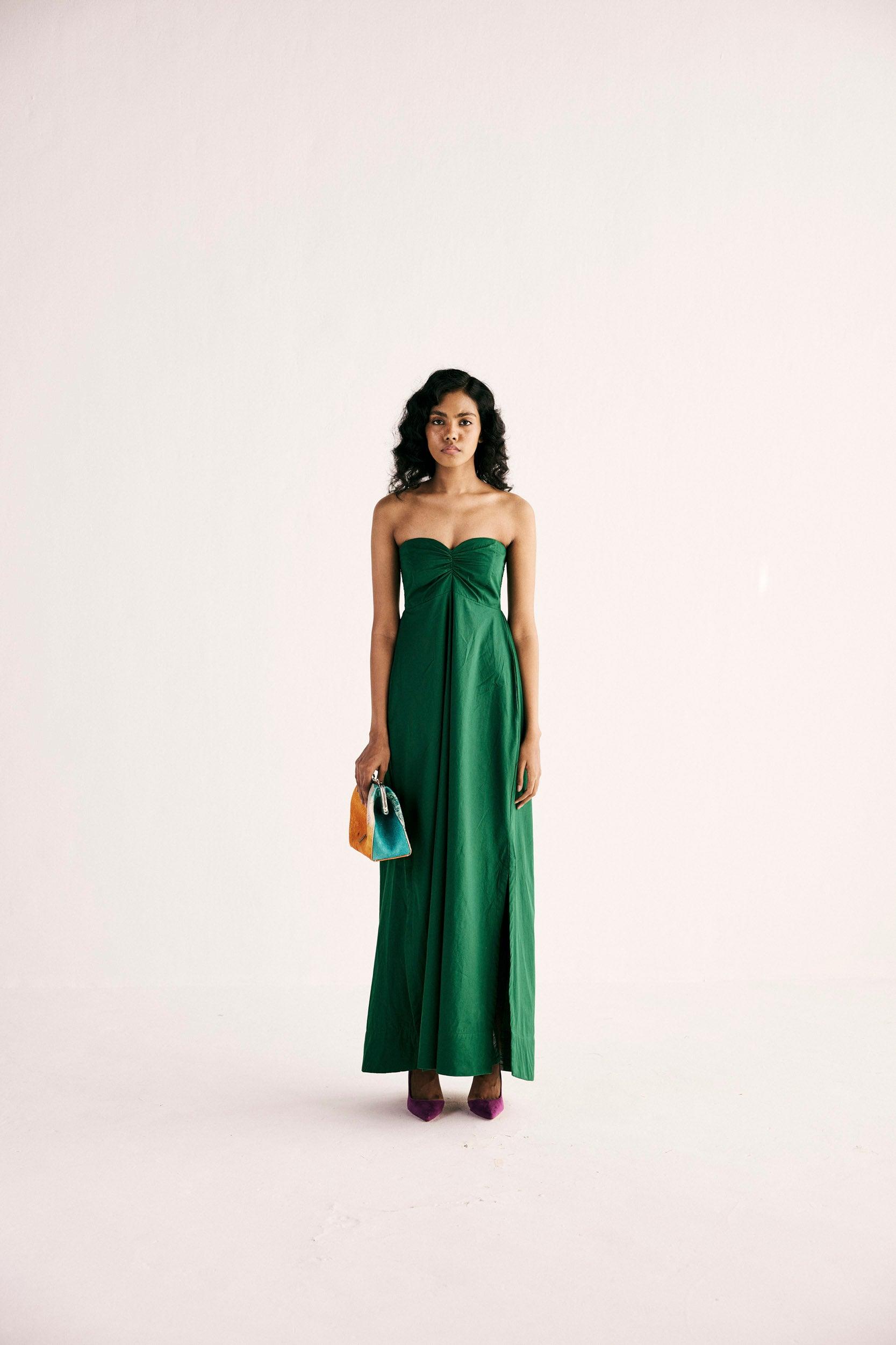 Emerald Gaze Gown - Khara Kapas