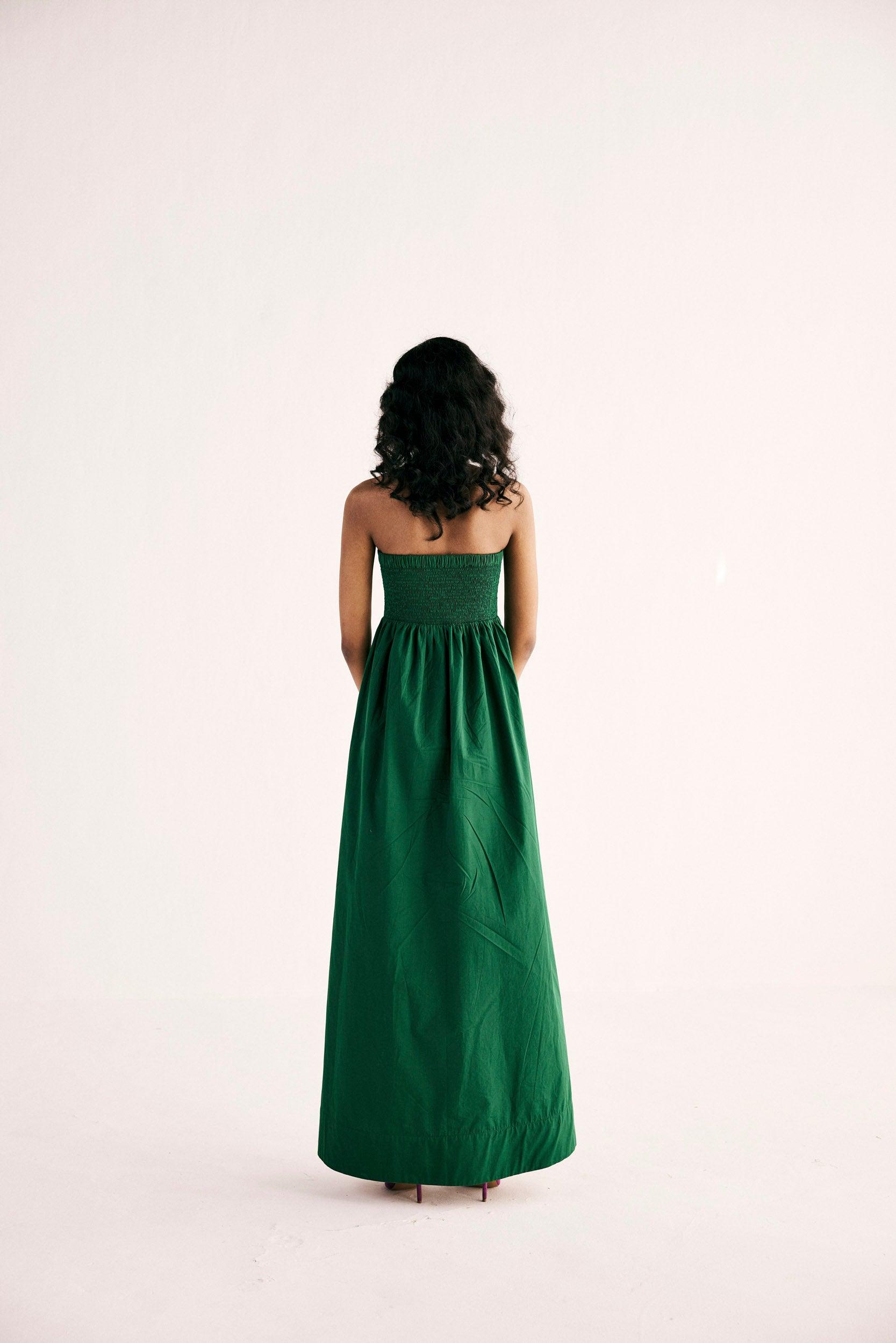 Emerald Gaze Gown - Khara Kapas