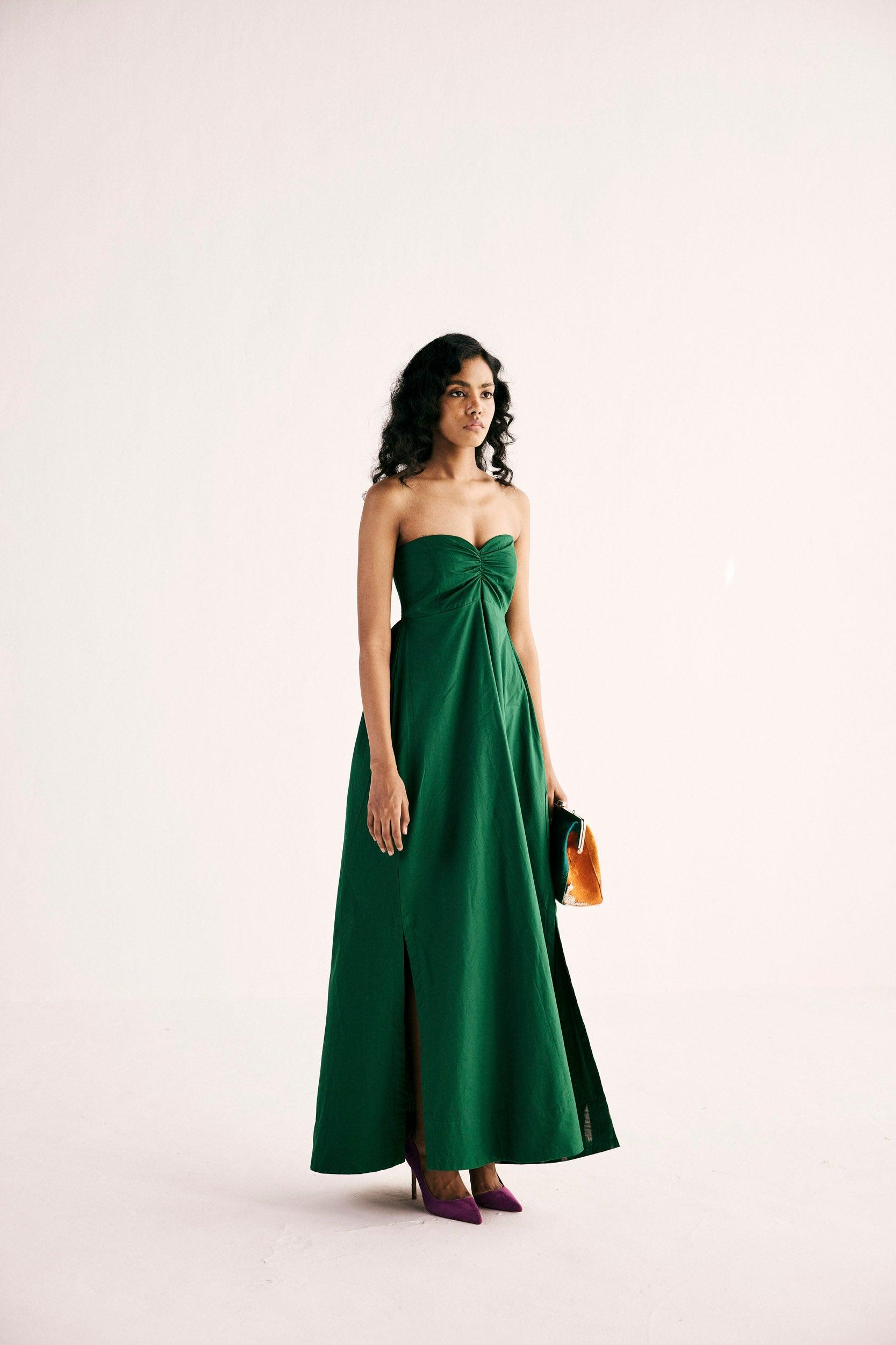 Emerald Gaze Gown - Khara Kapas