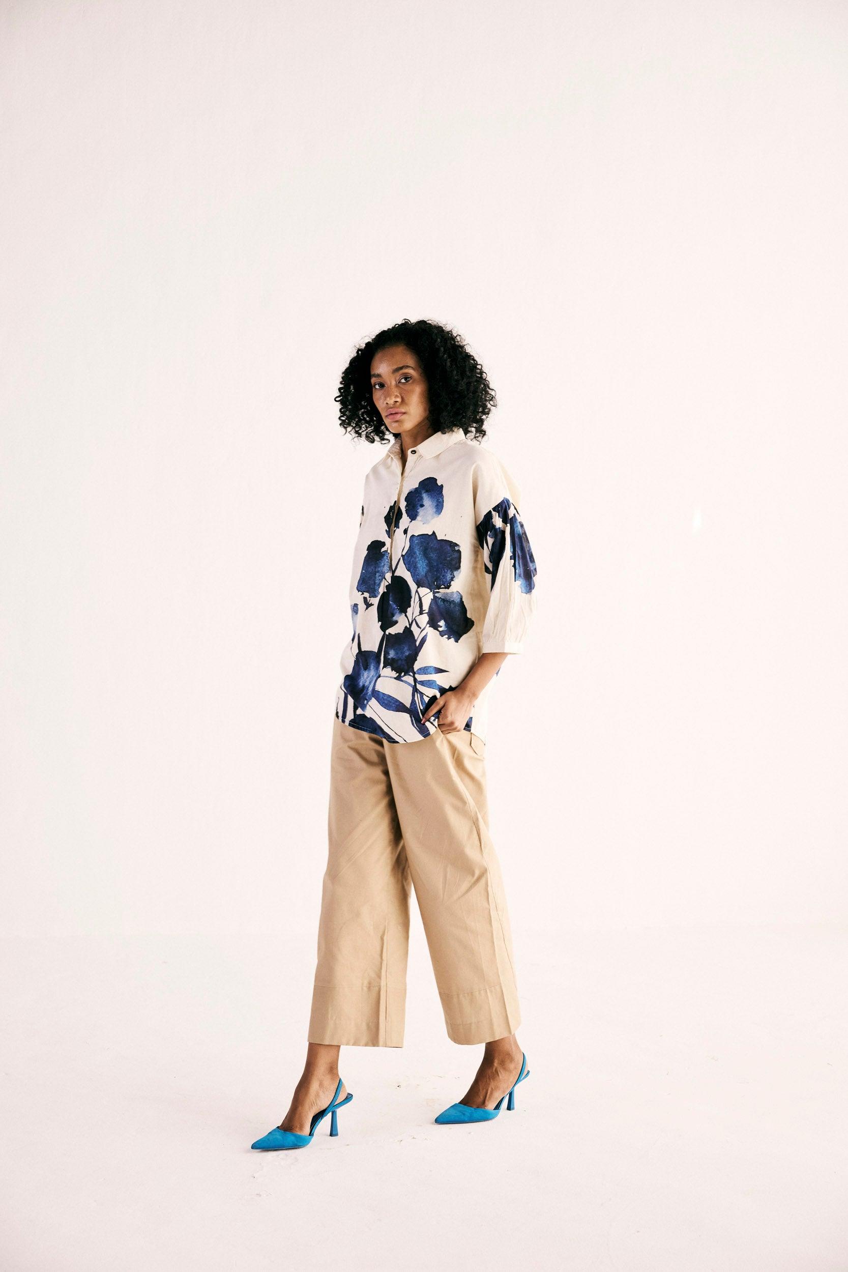 Blue orchid dream Shirt - Khara Kapas