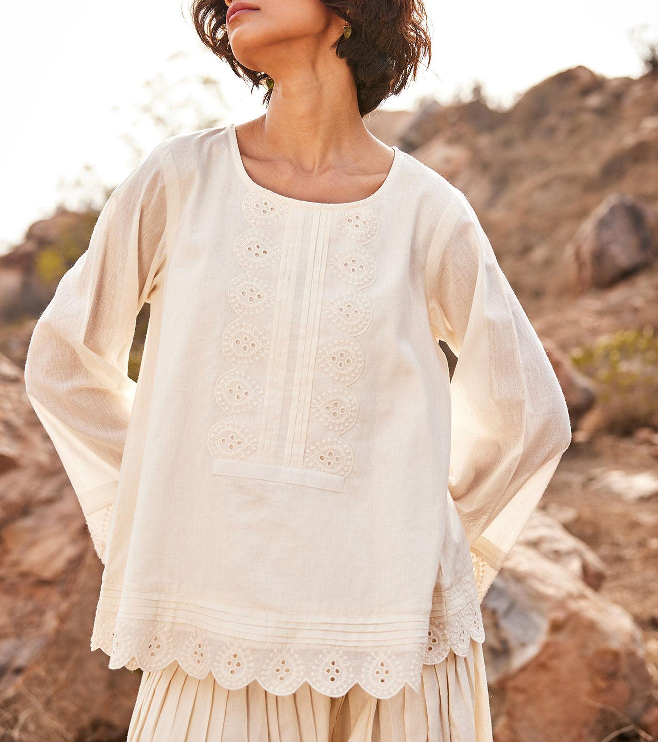 Shuchi Salwar pants - Khara Kapas