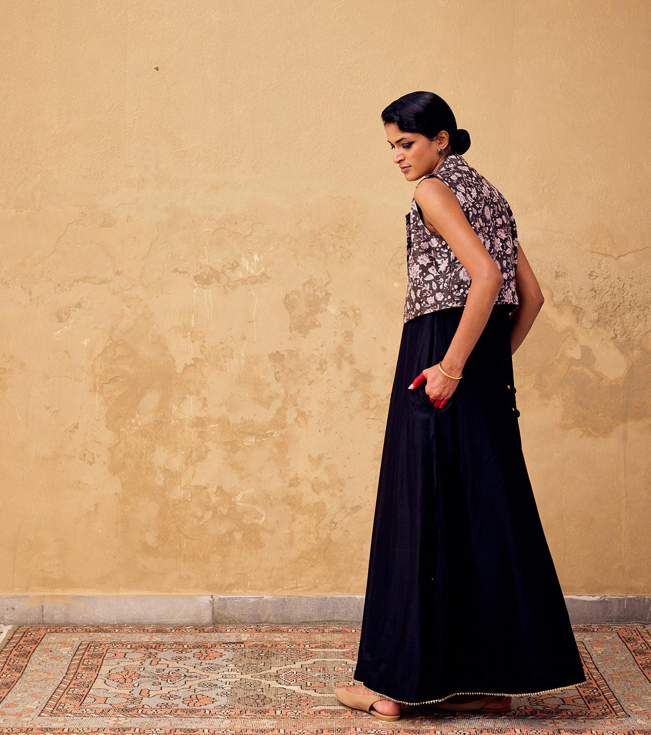 XS Shahi halter dress with Bolero jacket