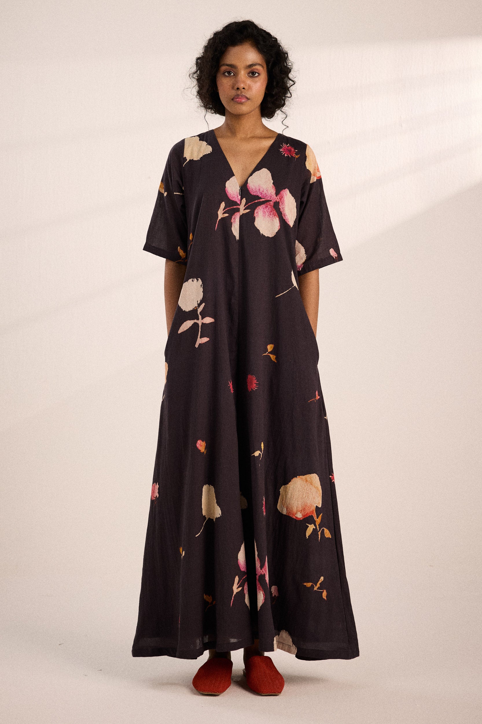 Charcoal Gardens Jumpsuit