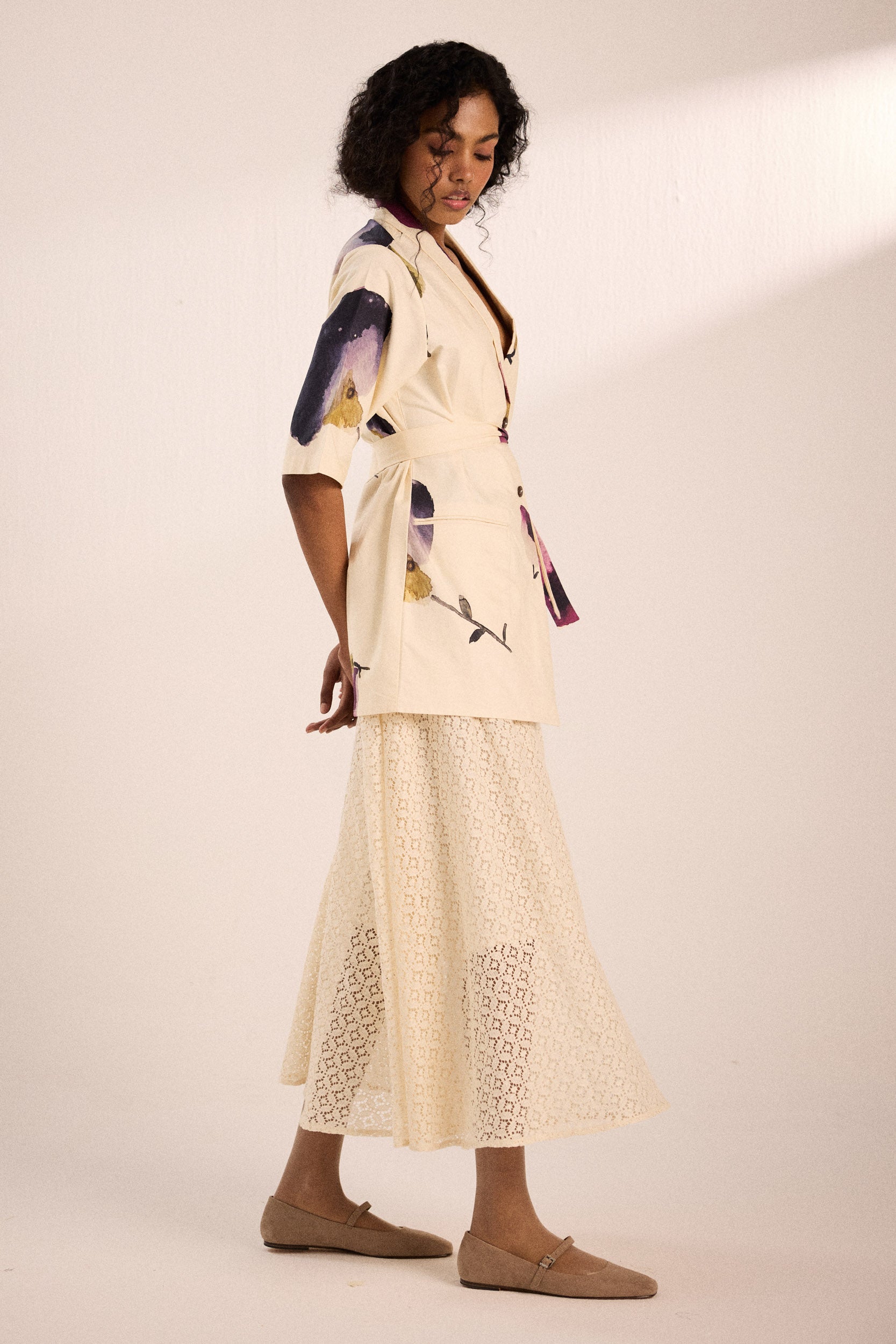Almond whisper jacket