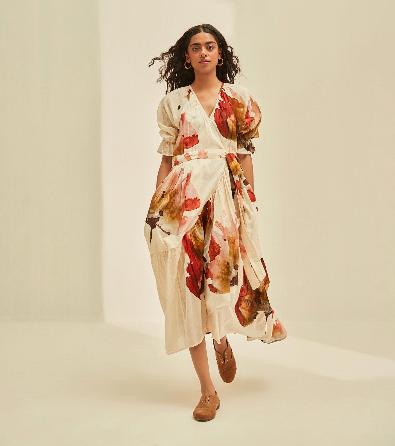 Wild Poppy Wrap - Khara Kapas