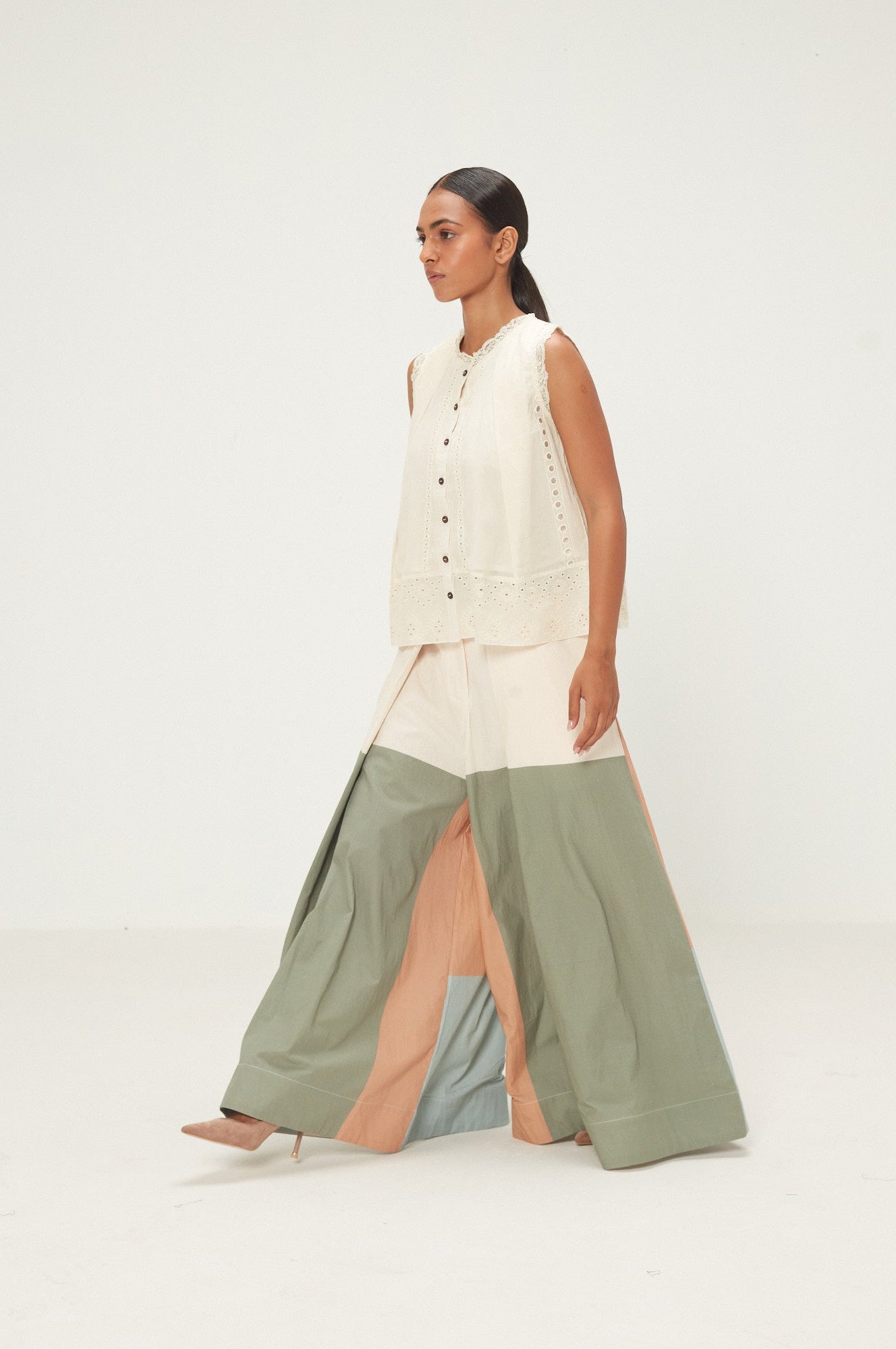 Teal Dune Pants