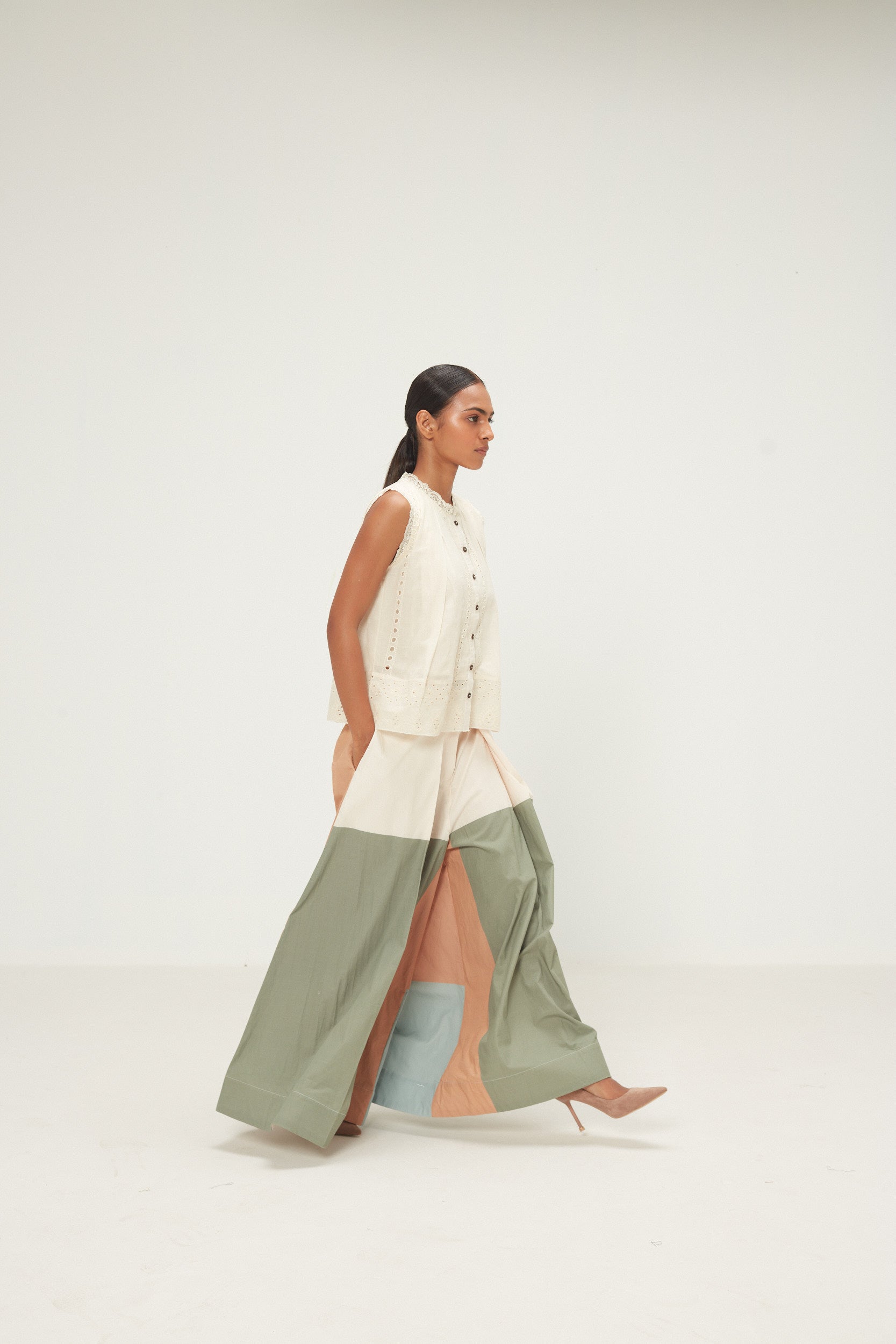 Teal Dune Pants