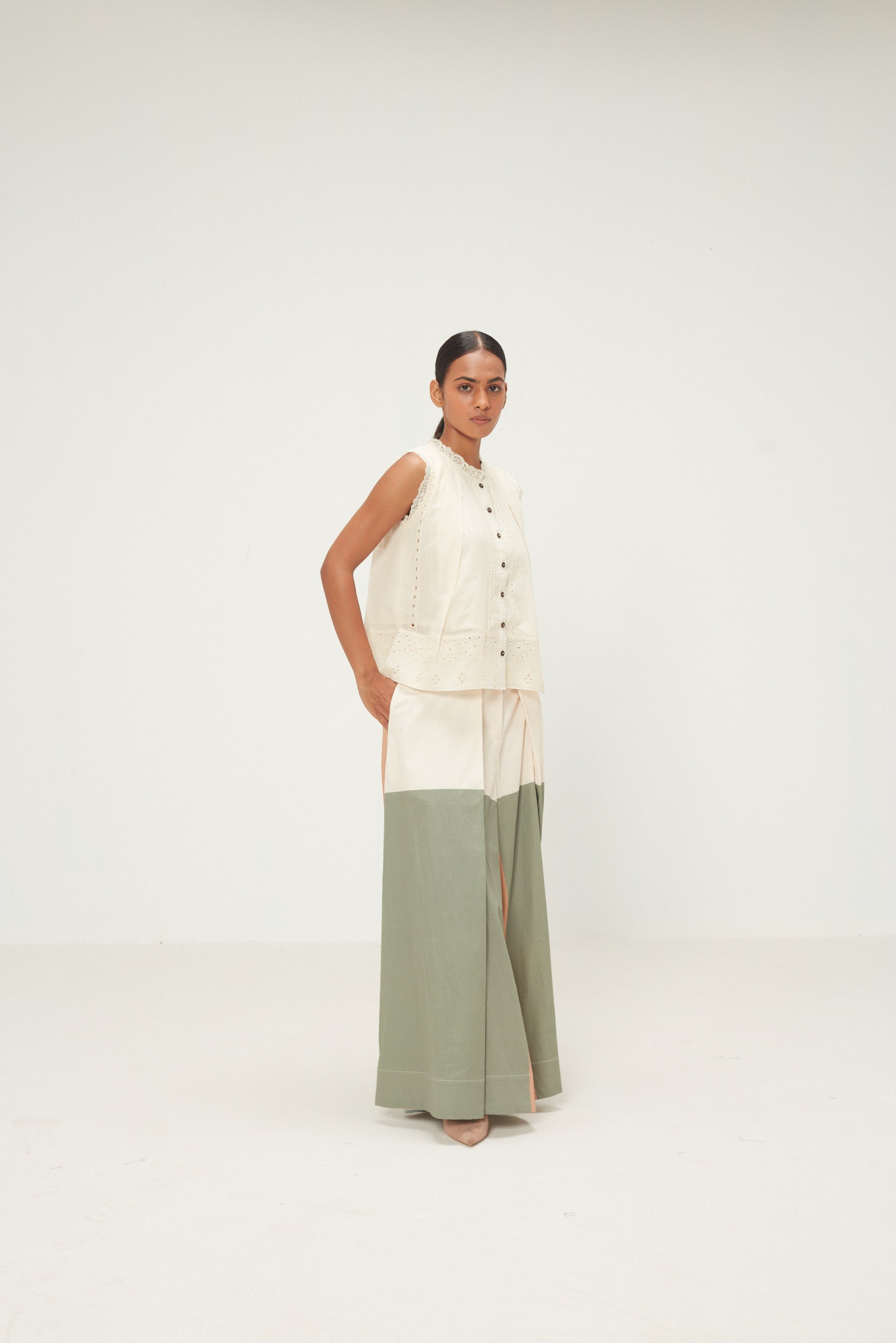 Teal Dune Pants