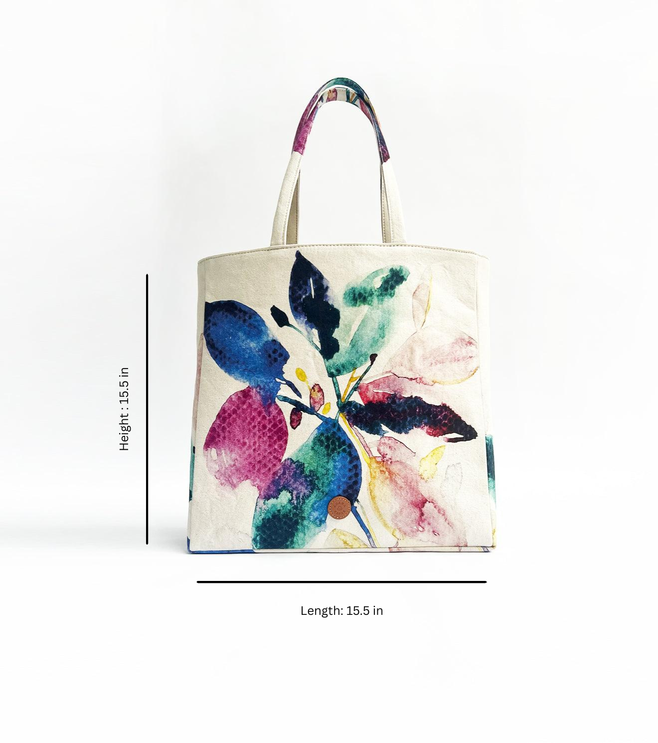 Blue jay tote