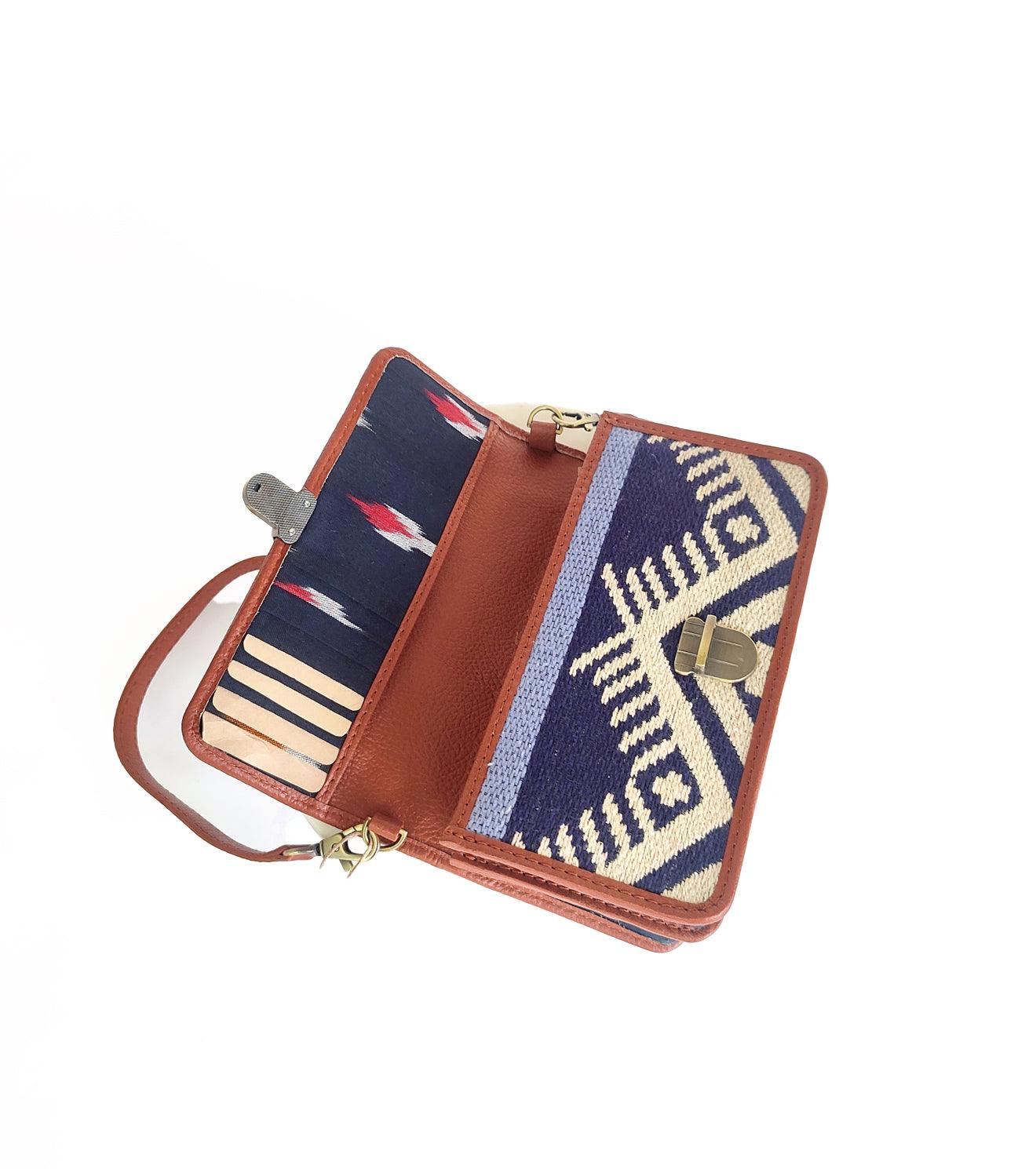 Blueberry Crossbody Sling - Khara Kapas