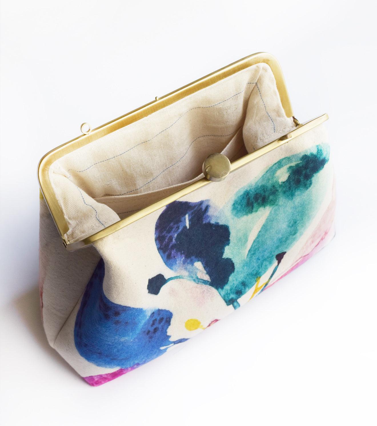 Blue jay clutch - Khara Kapas