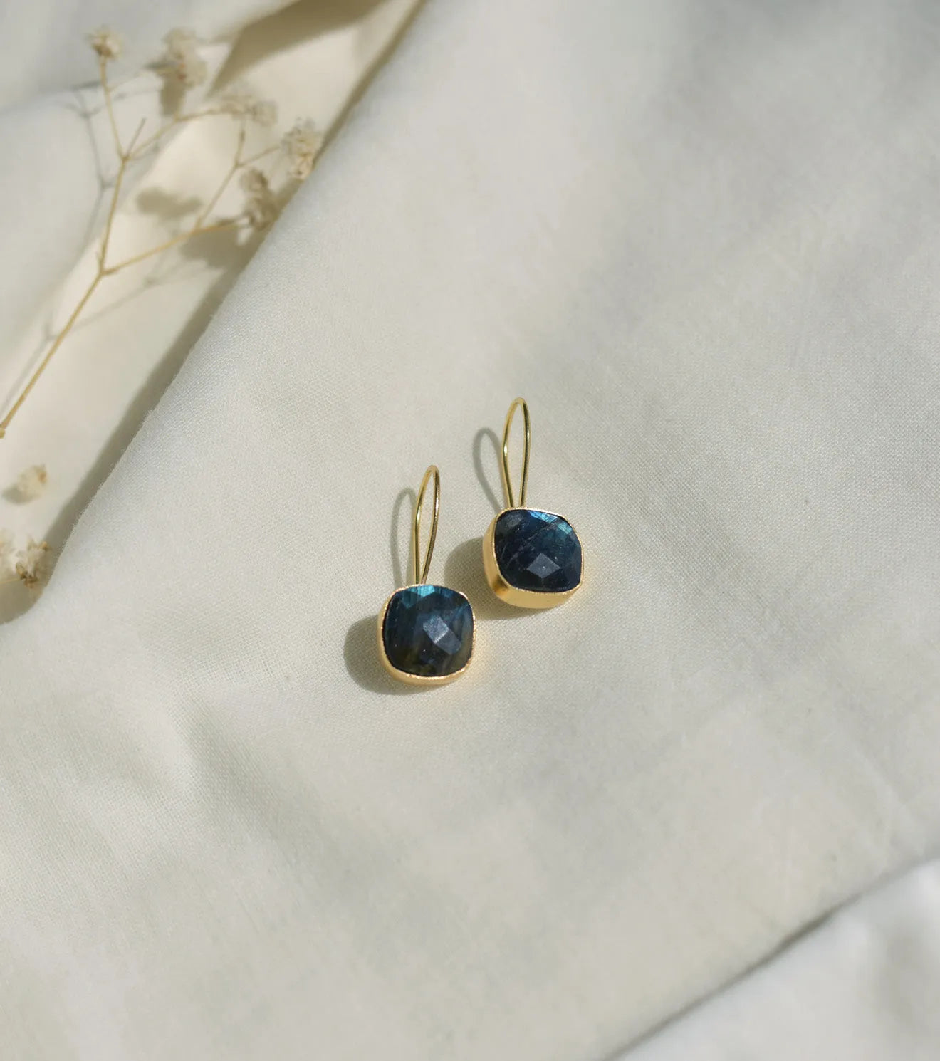 Cerulean Glide Earrings - Khara Kapas