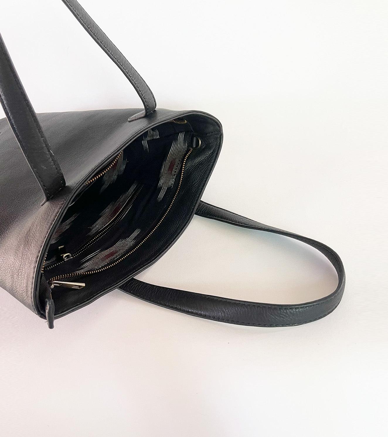 Coal handbag - Khara Kapas