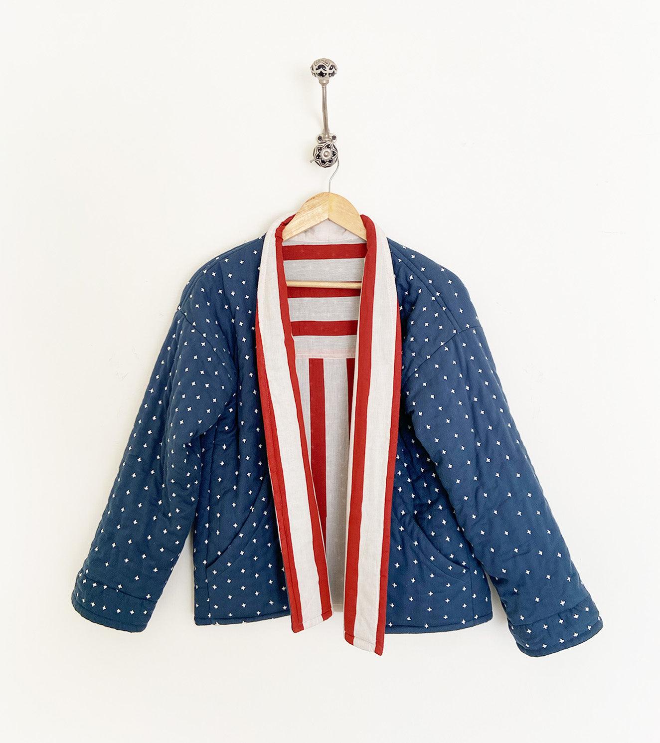 Cyan jacket - Khara Kapas