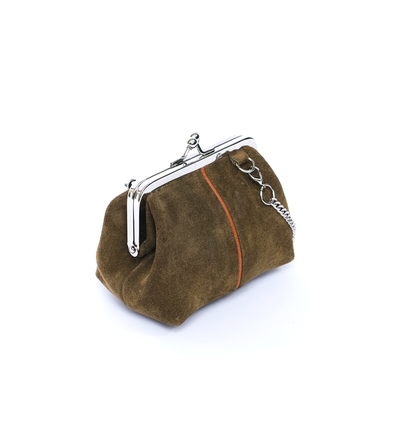 Basil Mini Suede Clutch