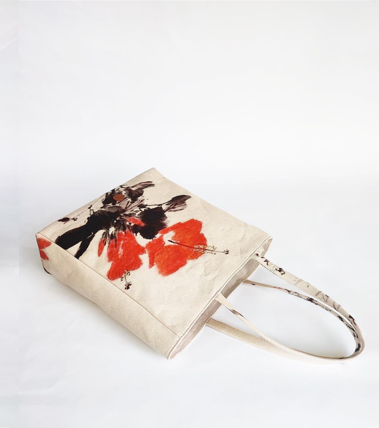 Hibiscus Tote - Khara Kapas