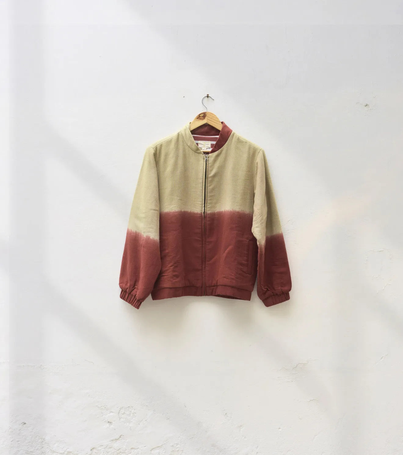Dip dye bomber Jacket - Khara Kapas