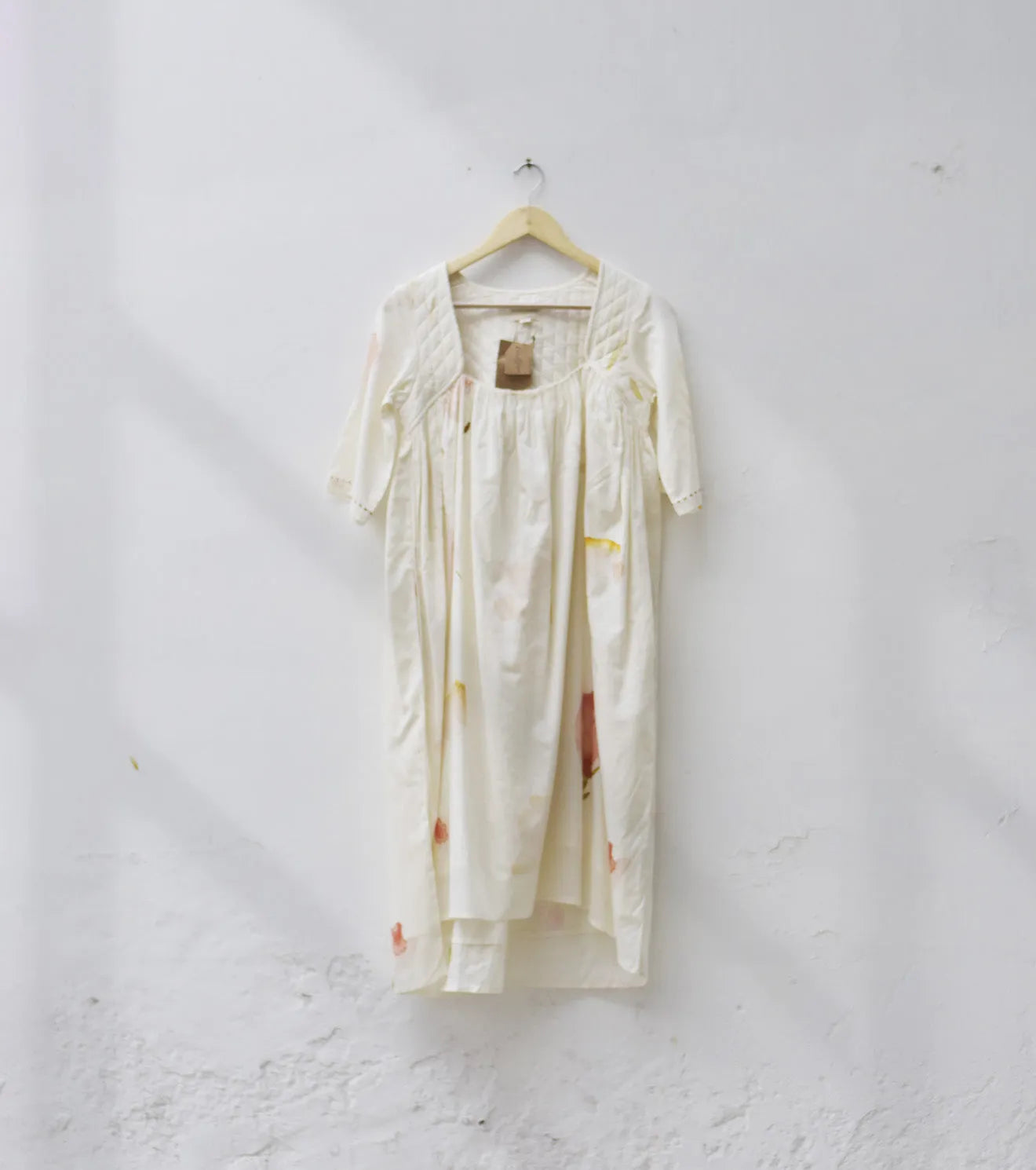 White quilted dress - Khara Kapas