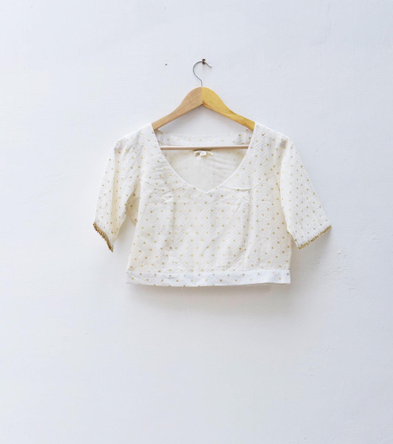 White blouse - Khara Kapas