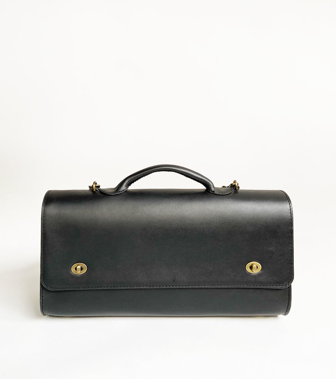 Ebony messenger bag - Khara Kapas