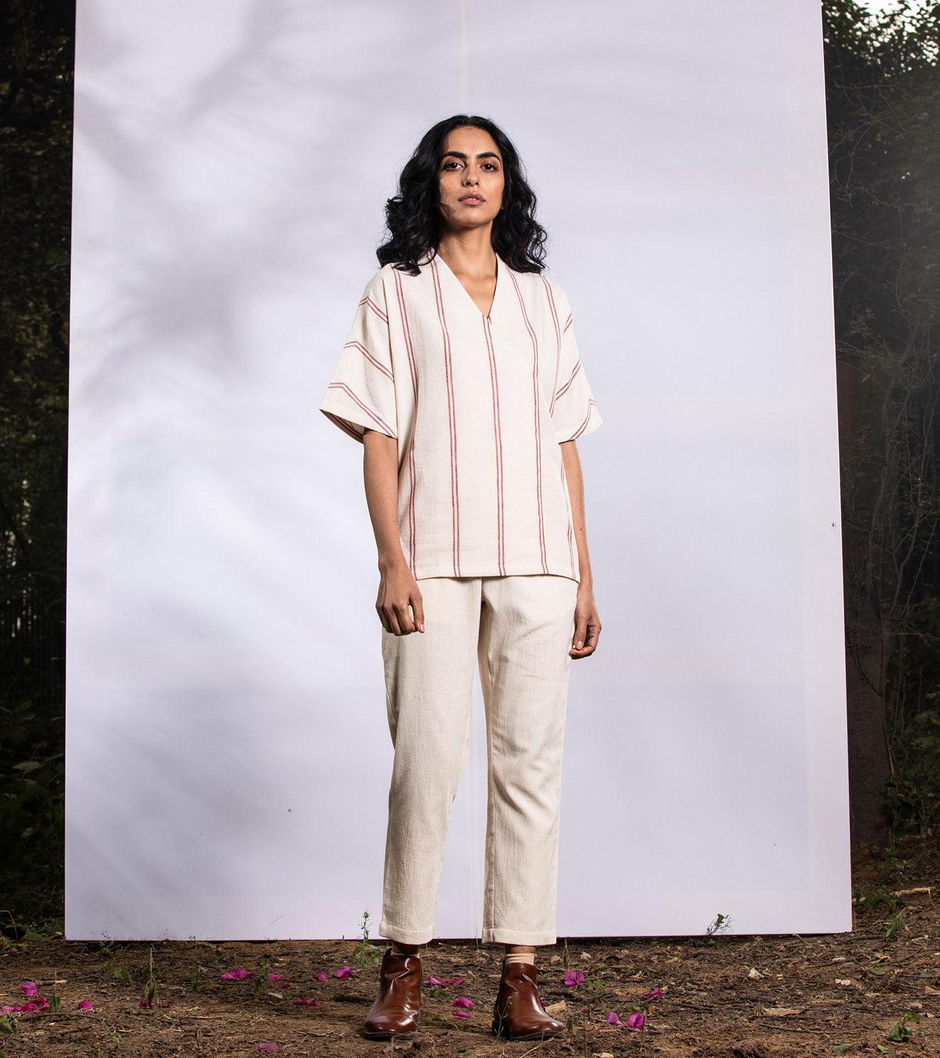 White Planes Pants | 100% Organic ♥ - Khara Kapas