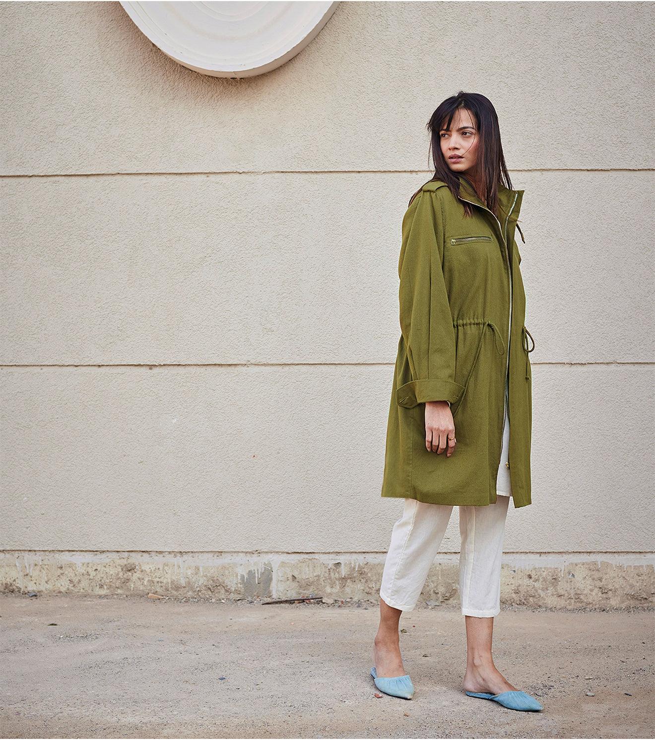 Ash Tree Parka Jacket - Khara Kapas