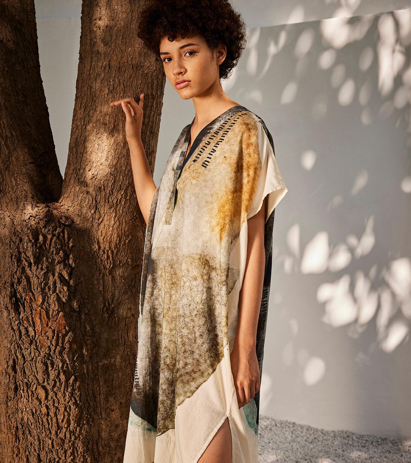 Celestial tales kaftan dress - Khara Kapas