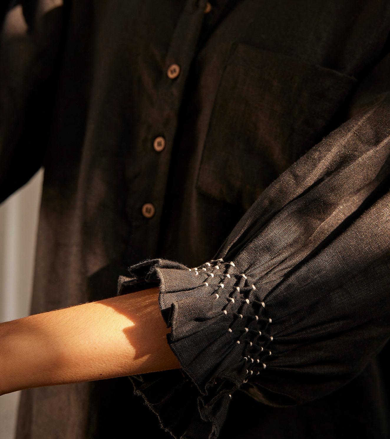 Eclipse shirt dress - Khara Kapas