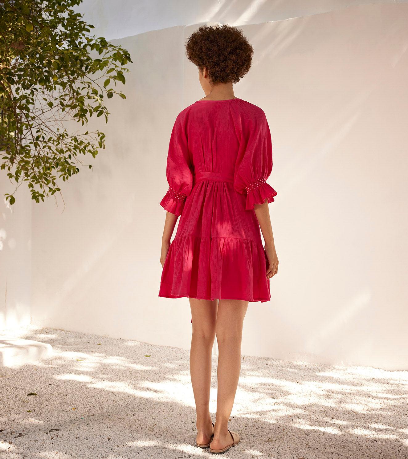 First love wrap dress - Khara Kapas