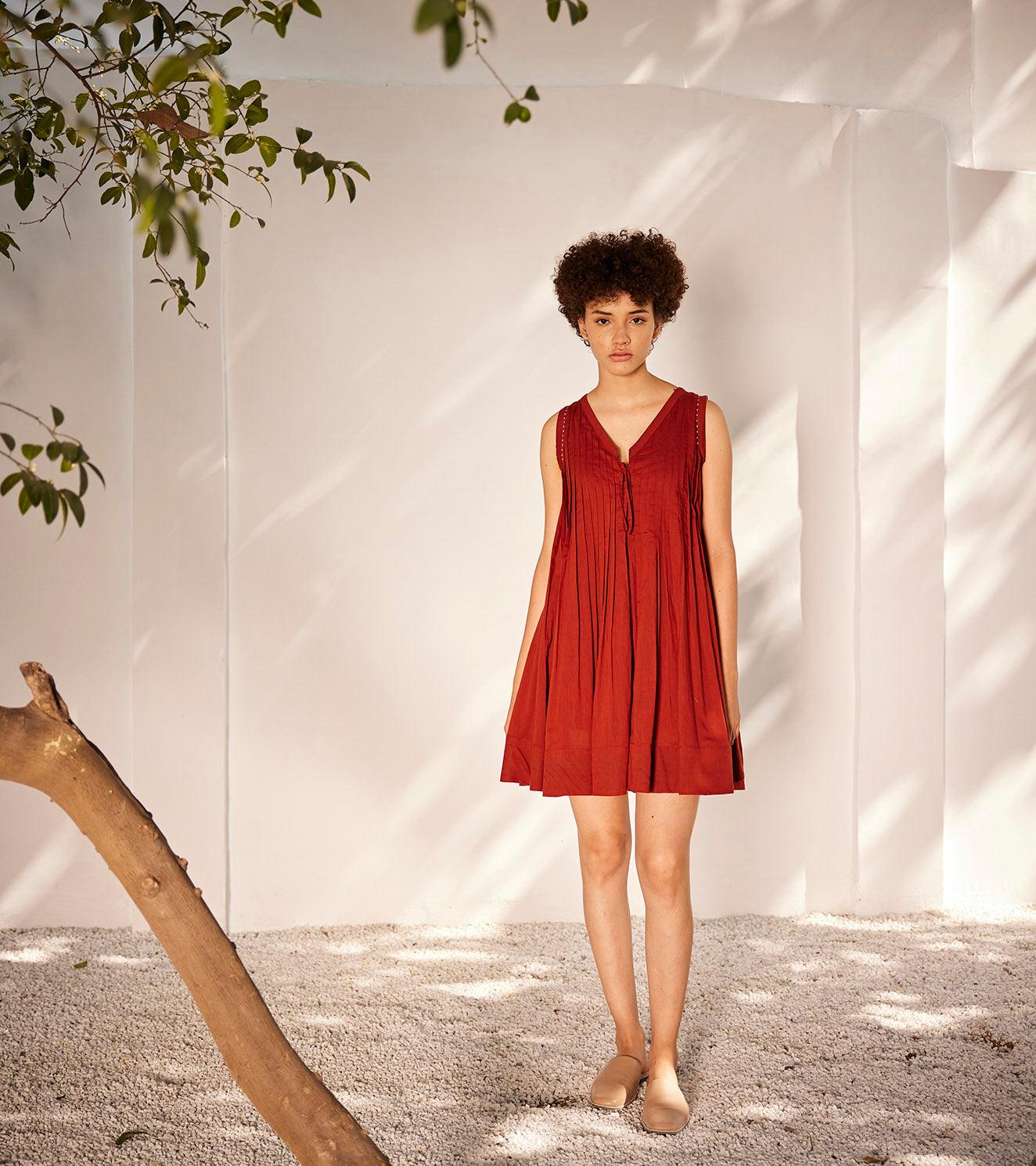 Rose vine dress - Khara Kapas