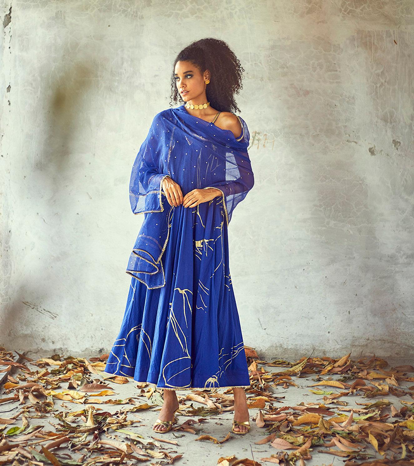 Neel Dupatta - Khara Kapas