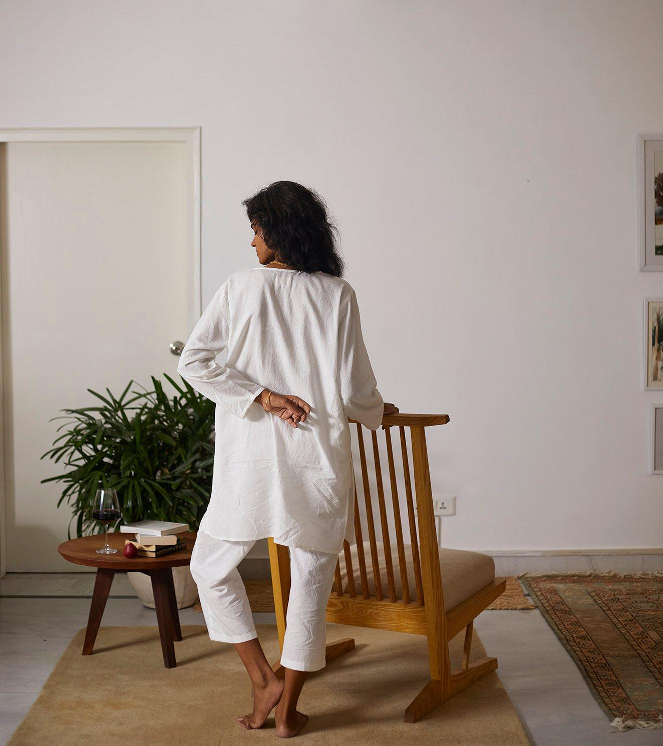 Morning light Co-ord set - Khara Kapas