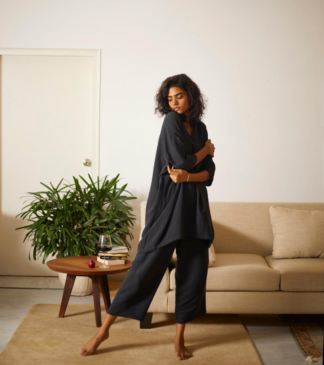 Ash Co-ord set - Khara Kapas