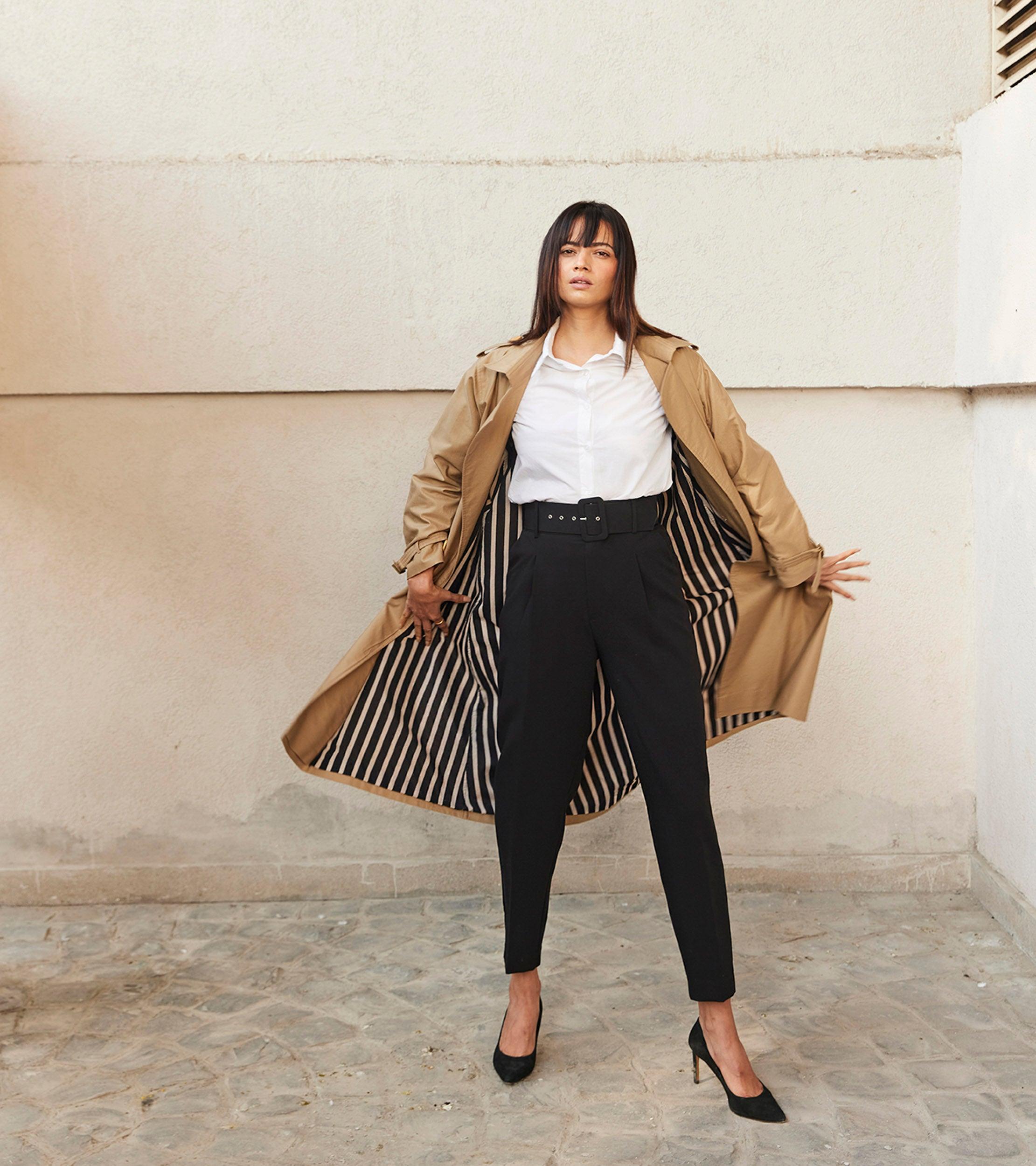 Fawn Trench Coat - Khara Kapas