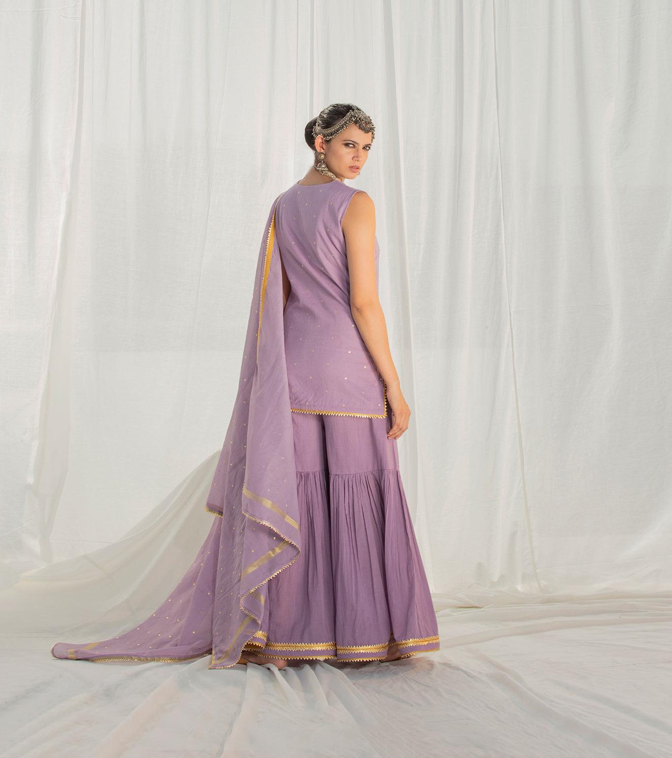 Ziya Sharara Set - Khara Kapas