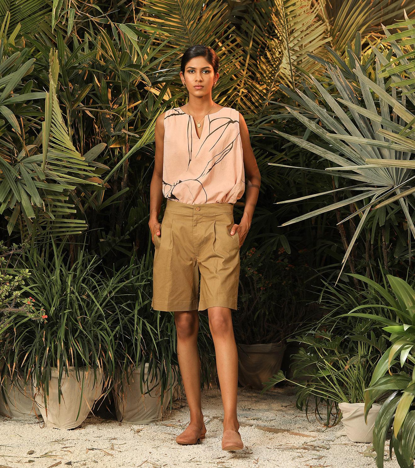 Quick Escape Bermuda Shorts - Khara Kapas