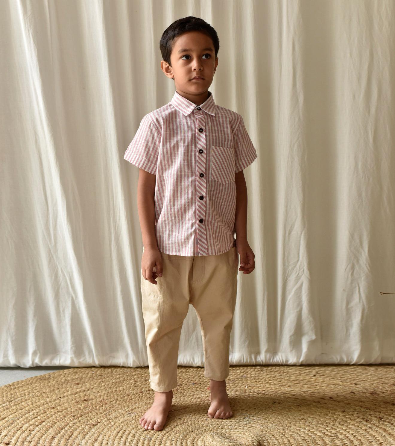 Candy Stripe Shirt - Khara Kapas
