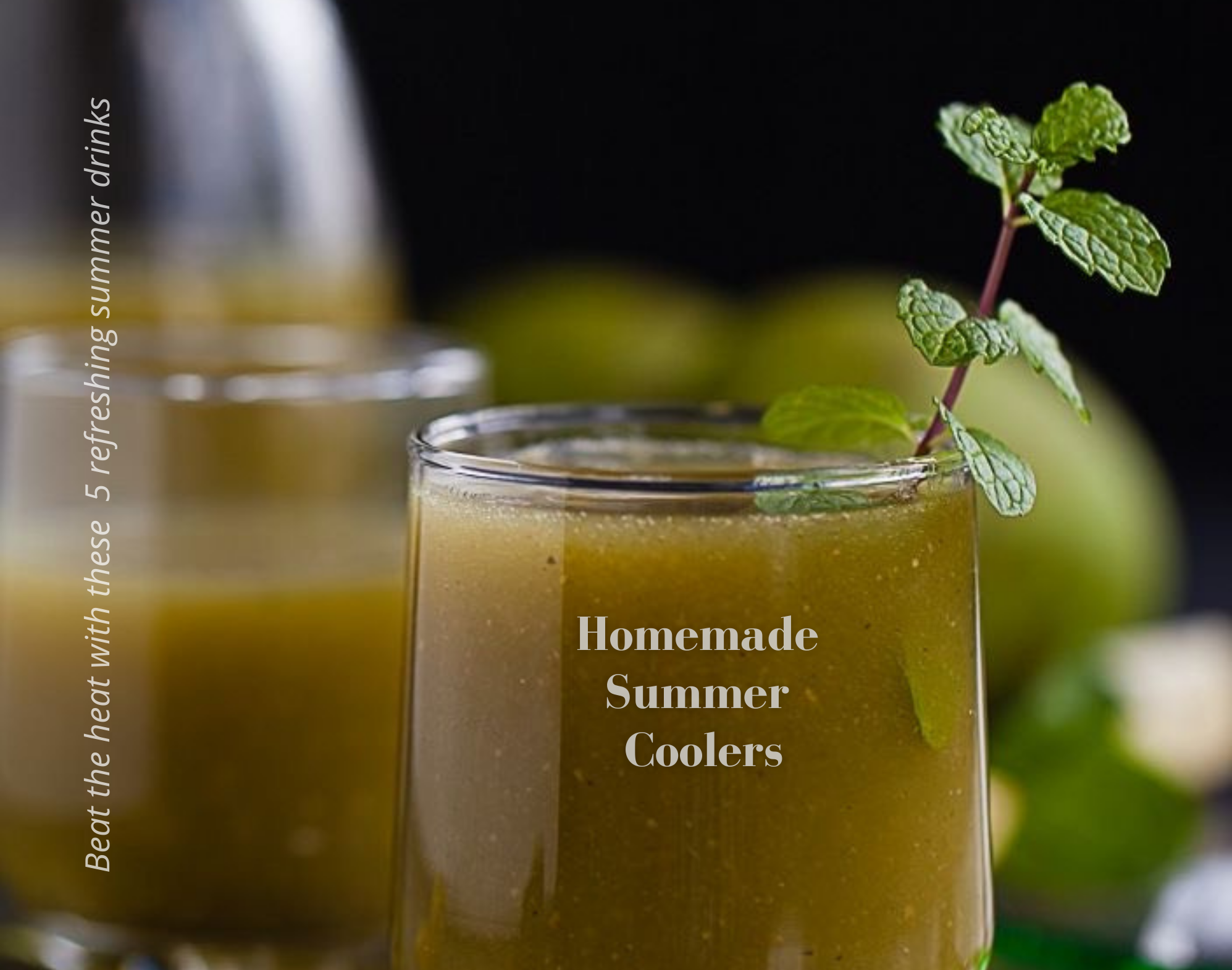 Homemade Summer Coolers - Khara Kapas