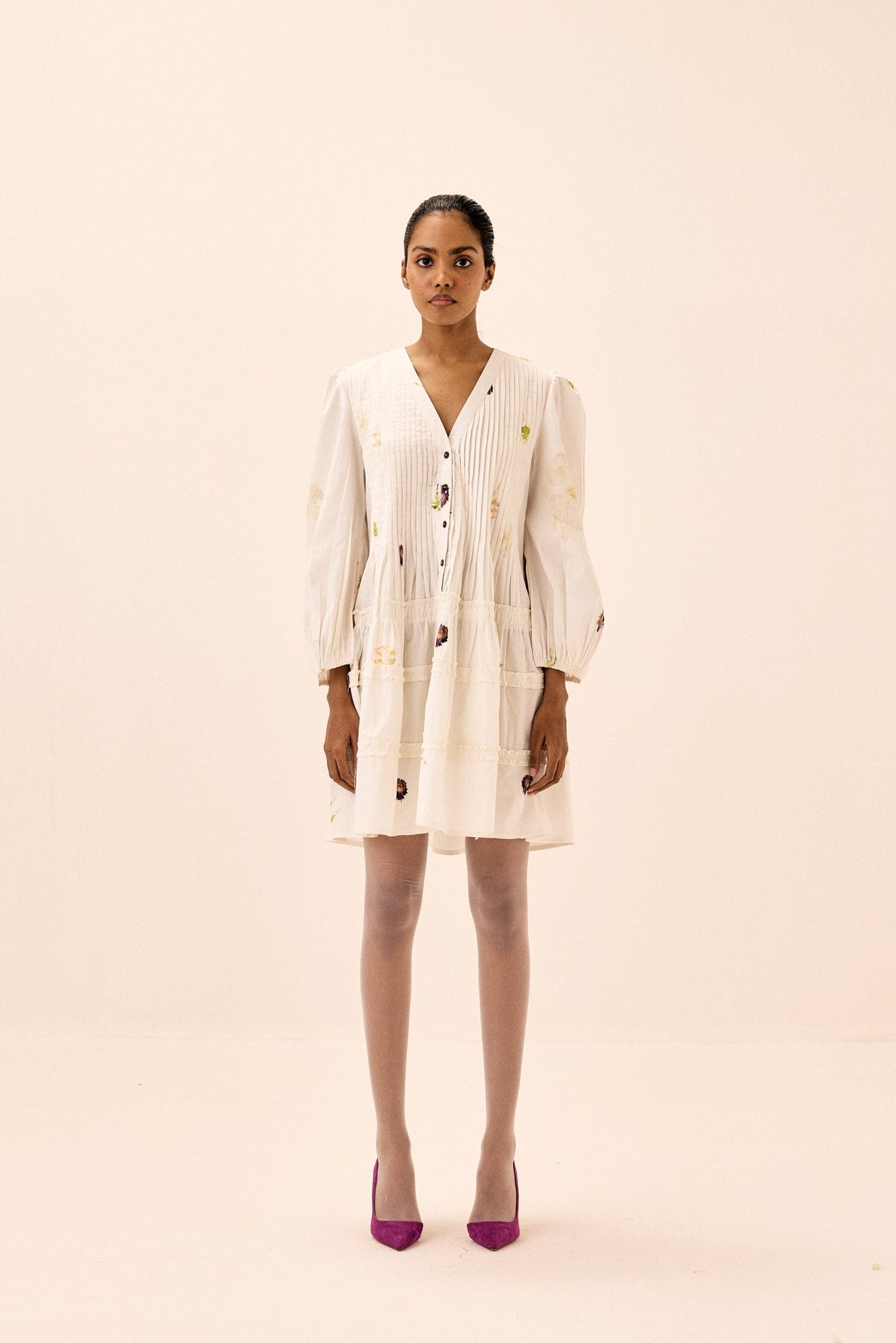 White Salt Dress