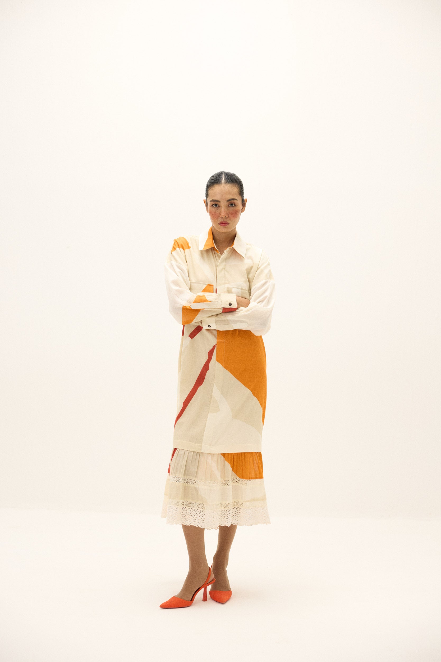 Ivory Armor Dress