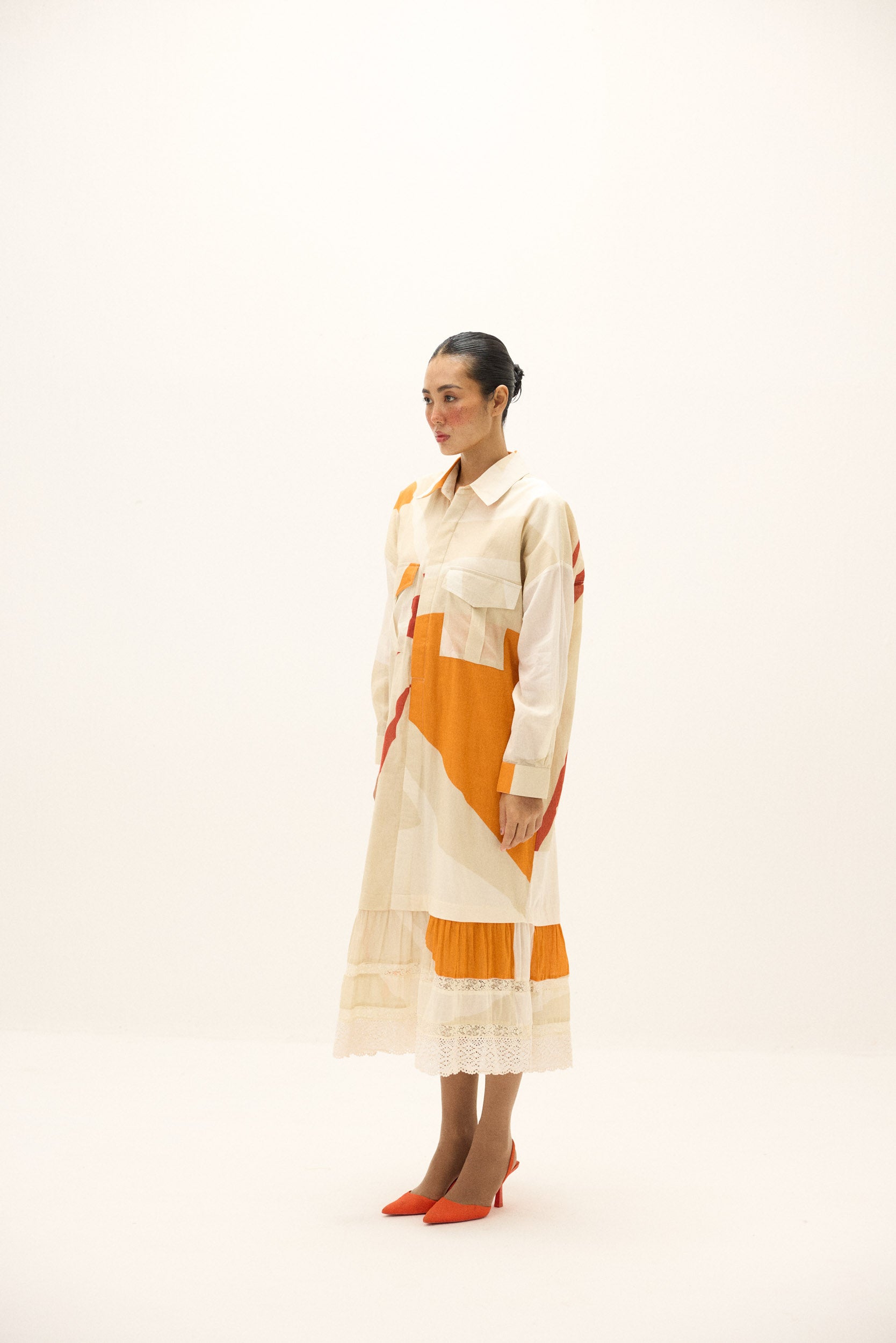 Ivory Armor Dress