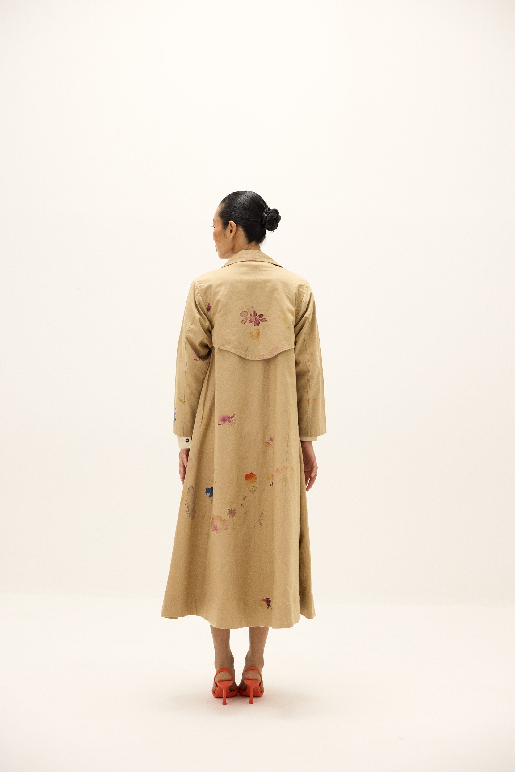 Ochre Light Trench Coat
