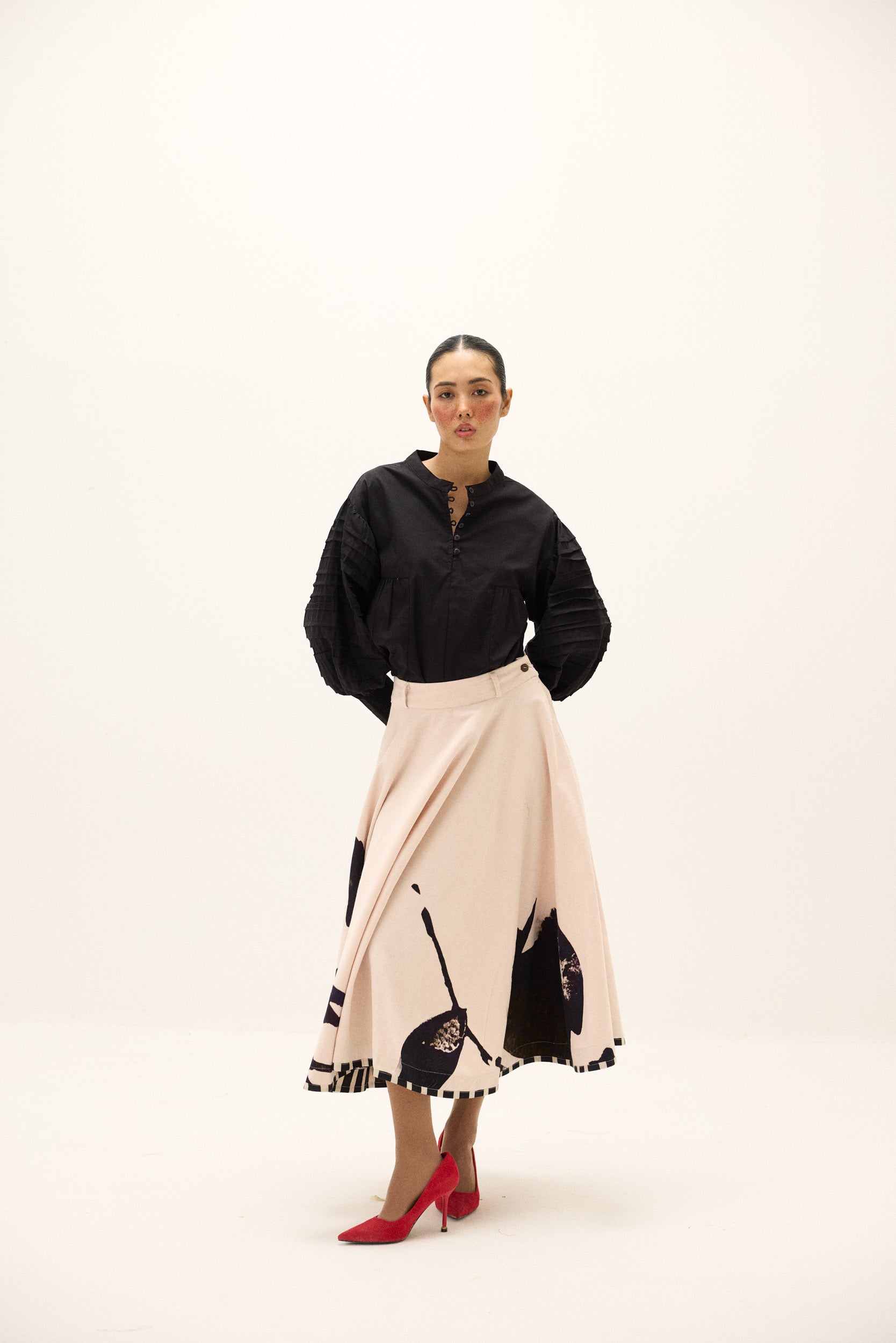 Alum stone skirt