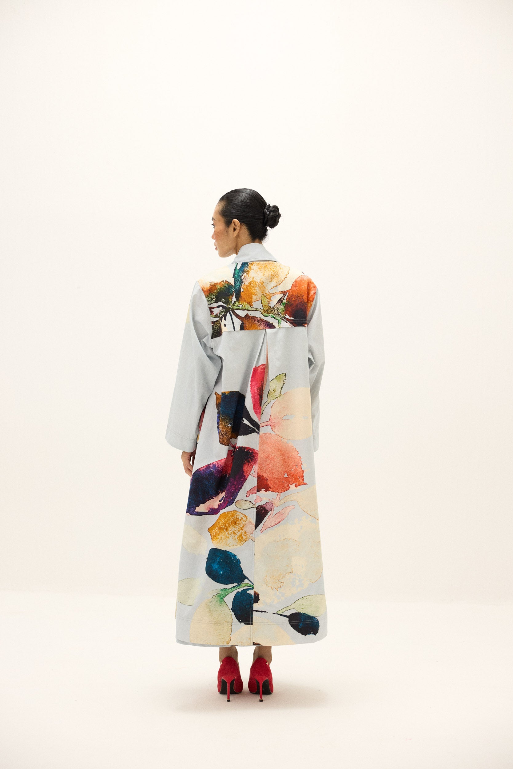 Pastel Aura Trench Coat