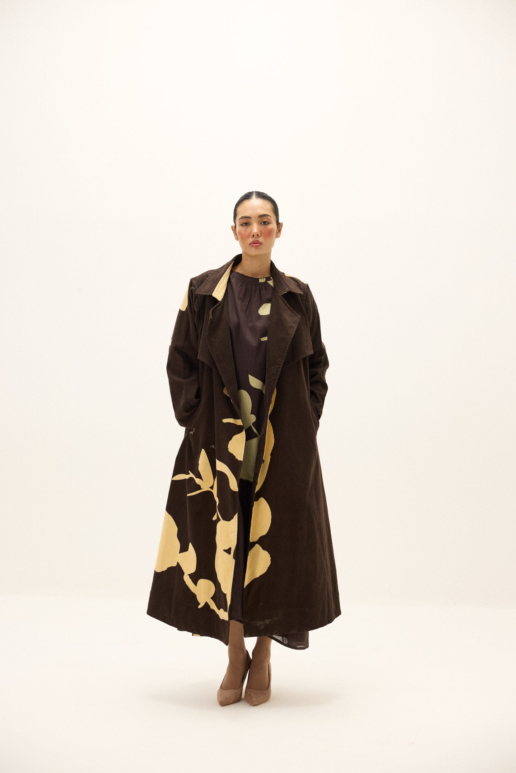 Sepia Trench Coat